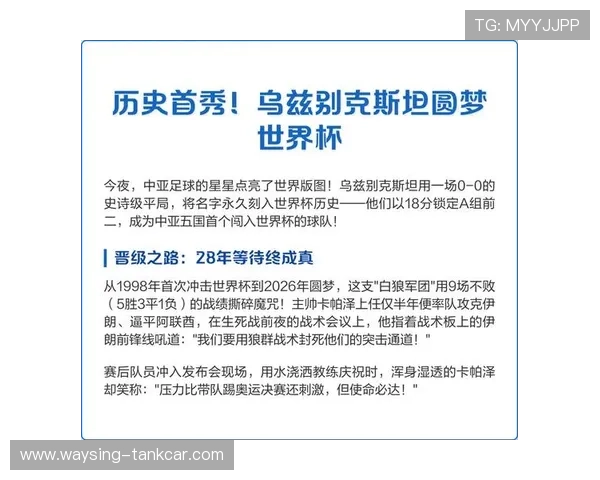 乌兹别克斯坦队能否突破历史首进2026世界杯 中亚狼冲击正赛关键因素解析